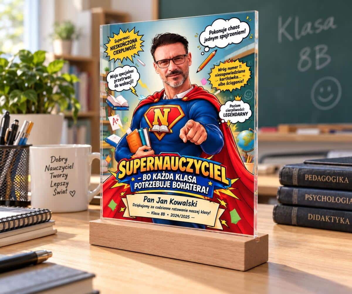 Statuetka Dla Nauczycielki na Dzień Nauczyciela / Zakończenie roku Od klasy 82587 - zdjęcie 2