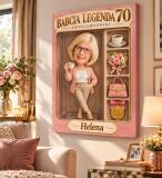 Prezent dla Babci na 70 Urodziny – Obraz ze Zdjęcia „Babcia Legenda” - 31704 - miniaturka 2