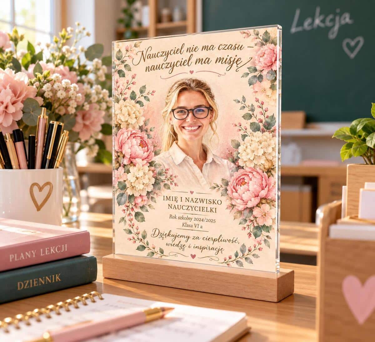 Statuetka Dla Nauczycielki na Dzień Nauczyciela / Zakończenie roku Od klasy 82585 - zdjęcie 3