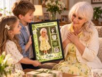 Plakat na Dzień Babci ze Zdjęcia – Babcia Edycja Limitowana, Figurka w Pudełku - 31561 - miniaturka 4