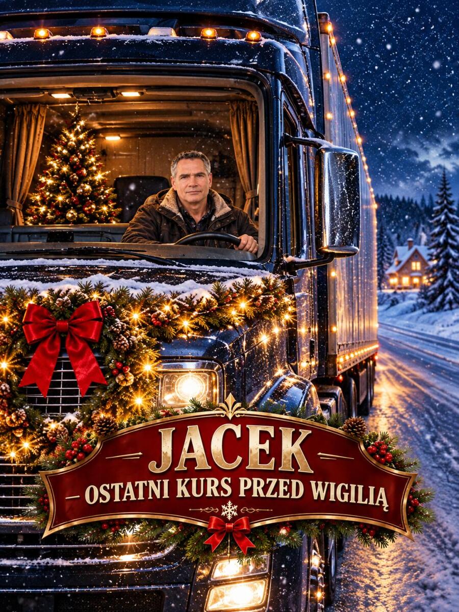 Prezent dla kierowcy TIR-a ze zdjęcia – świąteczna pamiątka z trasy 31535 - zdjęcie 4