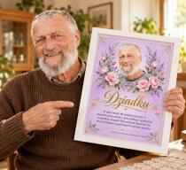 Życzenia dla Dziadka na 80 urodziny | Plakat Wspaniałe 80 urodziny Dziadka 31623 - miniaturka 3
