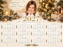 Kalendarz Magnetyczny Na Lodówkę Ze Zdjęciem Twojego Dziecka- kalendarz na 2027 rok  82686 - miniaturka 1