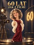 Prezent dla Siostry na 60. Urodziny – Obraz z Karykaturą ze Zdjęcia „60 Lat Jak z Filmu”-  31737 - miniaturka 4