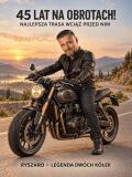 Prezent dla Motocyklisty na 45 Urodziny – Obraz ze Zdjęcia „45 Lat na Obrotach!” - 31597 - miniaturka 2