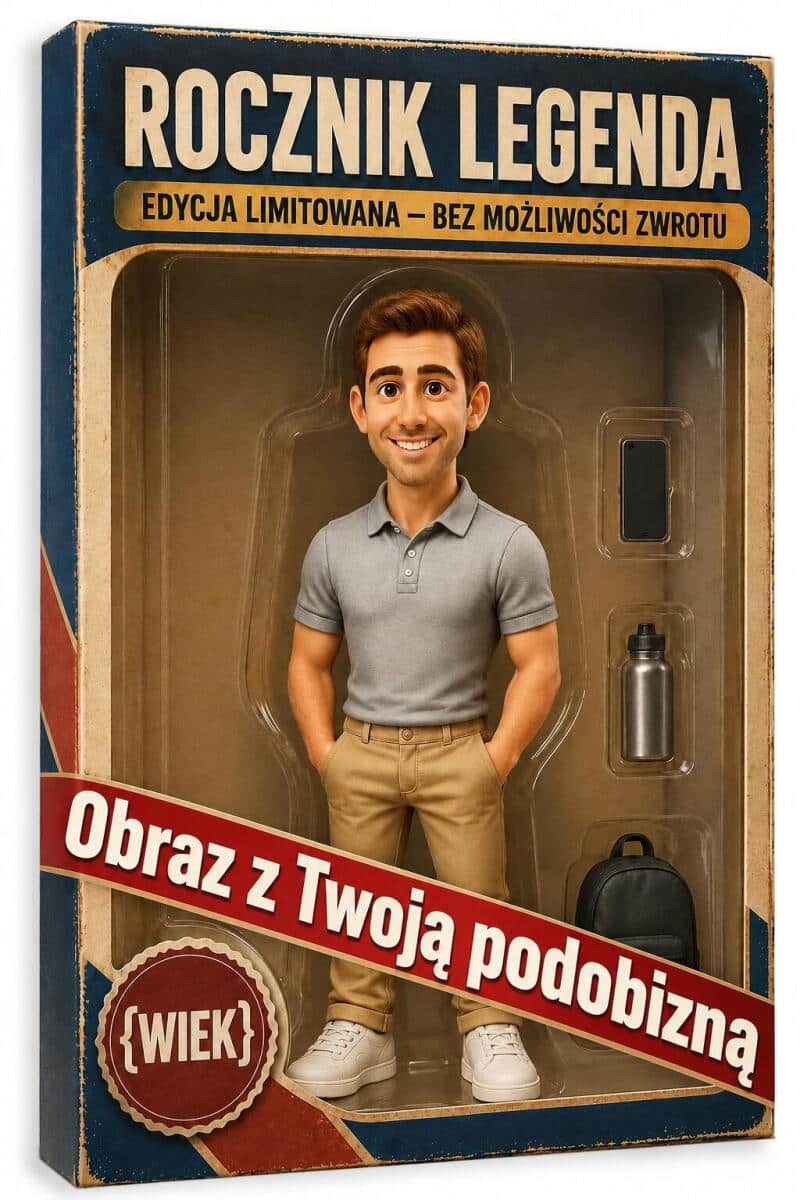 Obraz Karykatura z Twojego zdjęcia – Figurka  3d, Edycja Limitowana, prezent urodzinowy 83039