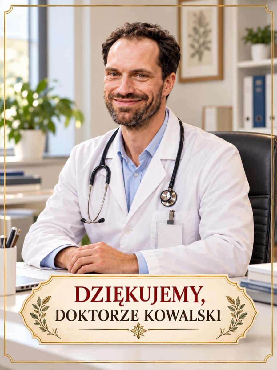 Prezent dla lekarza ze zdjęcia – świąteczne podziękowanie od pacjentów; 31542 - zdjęcie 2
