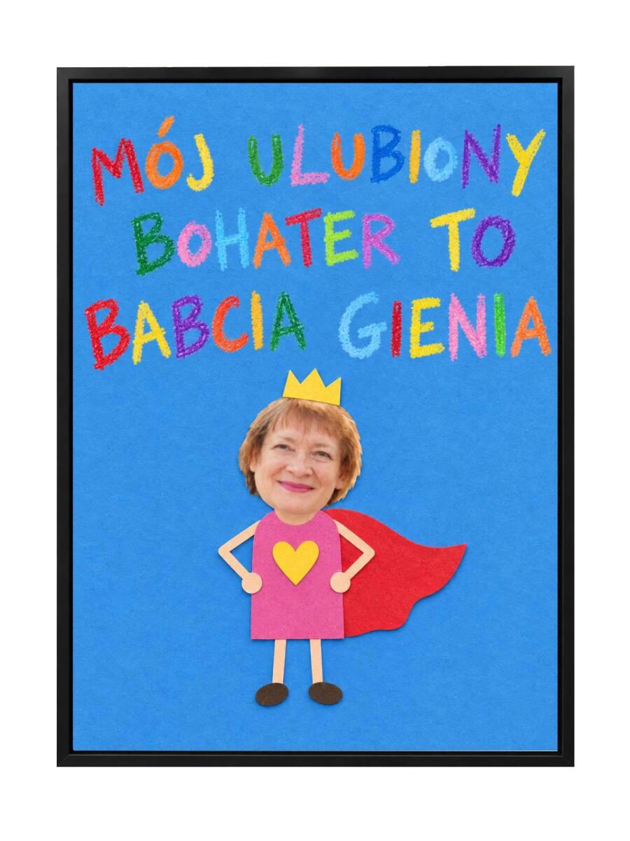 Prezent na Dzień Babci ze zdjęcia – obrazek dla babci 31607