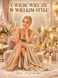 Prezent dla na 25 Urodziny – Plakat z Karykaturą Glamour ze Zdjęcia i Imieniem – Ćwierćwiecze w Wielkim Stylu 31587 - miniaturka 4