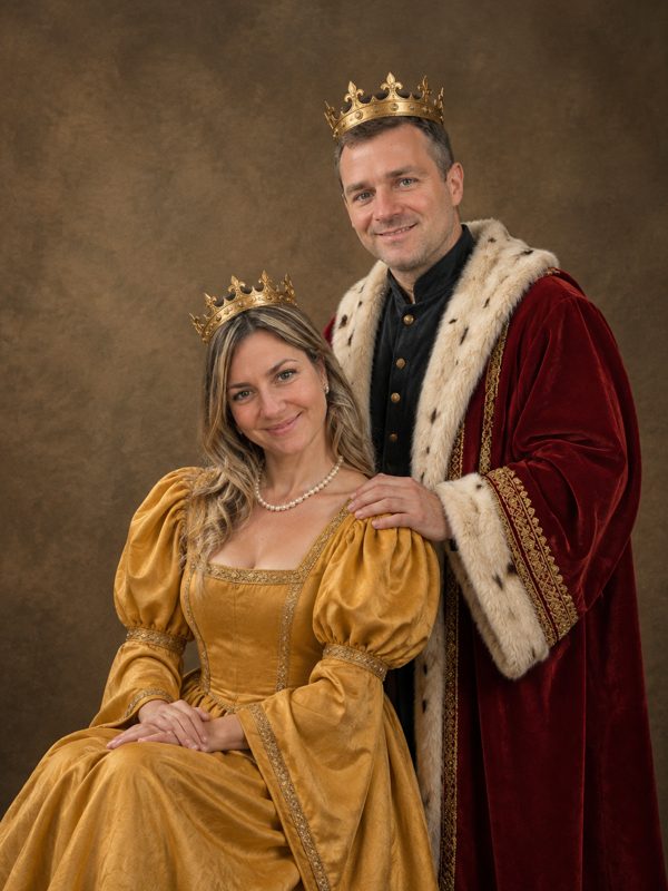 Przykład stylu: Portret królewski
